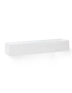 Lámpara de pared Tera – Faro – Aplique de yeso blanco, LED 2700K 2