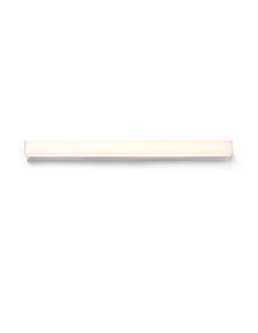 Lámpara aplique para espejos Nilo – Faro – Lámpara de baño, LED 3000K, Blanco/Cromo, 60/90 cm