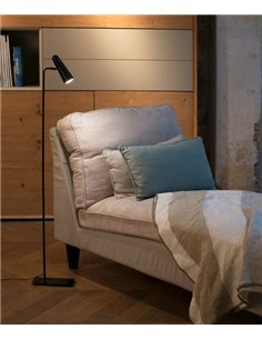 Lámpara de pie Lao – Faro – Lámpara de salón minimalista, 122 cm