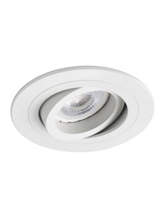 Lámpara empotrable Downlight Radón – Faro – Lámpara redonda, GU10,  Ø 9.2 cm 2
