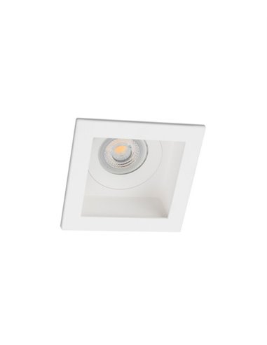 Empotrable de techo Moist – Faro – Downlight para baño blanco, IP44, 5.6 cm