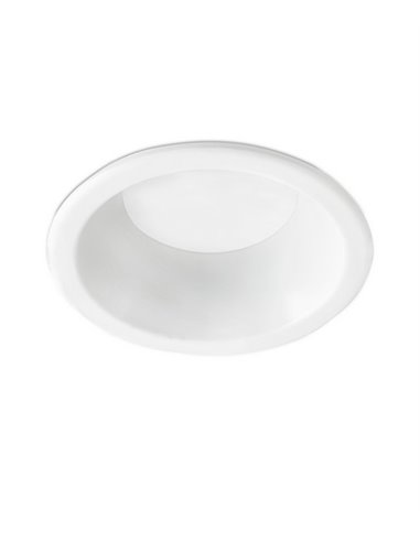 Downlight empotrable Son – Faro – Lámpara de techo blanca, LED 2700K, Ø 11.2-22 cm