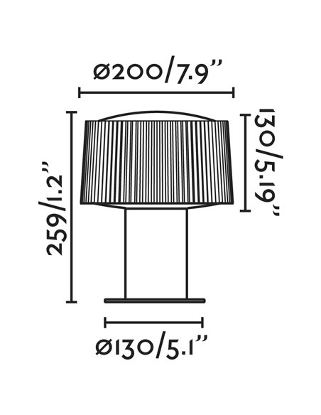 Lámpara sobremuro de exterior Muffin – Faro – Baliza gris oscuro, IP44, 25.9 cm