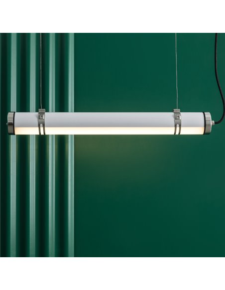 Lámpara colgante de exterior Scuba – Faro – Lámpara para garaje, IP66, LED 3000K