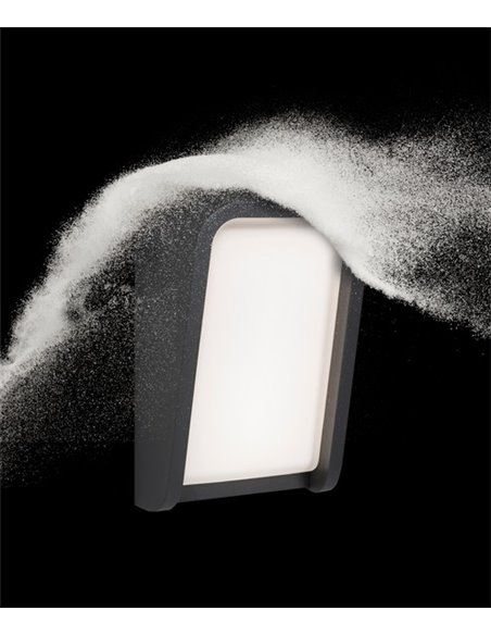 Aplique de pared de exterior Mask – Faro – Ambientes salinos, LED 3000K