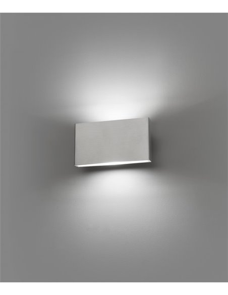 Aplique de pared LED Kaula – Faro – Lámpara para jardines, IP44, 18 cm