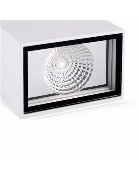 Aplique de pared de exterior Ling – Faro – Lámpara LED 4000K, 15.7 cm