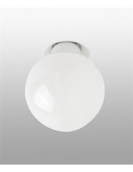 Lámpara empotrable de techo Fresh – Faro – Lámpara blanca, E27