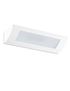 Aplique de pared Chera – Faro – Lámpara de yeso blanco, G9, 40 cm 2