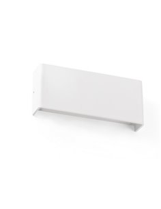 Aplique de pared Nash – Faro – Lámpara blanca+negra, LED 3000K 2