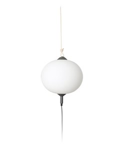 Lampara portátil y colgante de exterior Saigon – Faro – Gris oscuro+blanco, E27