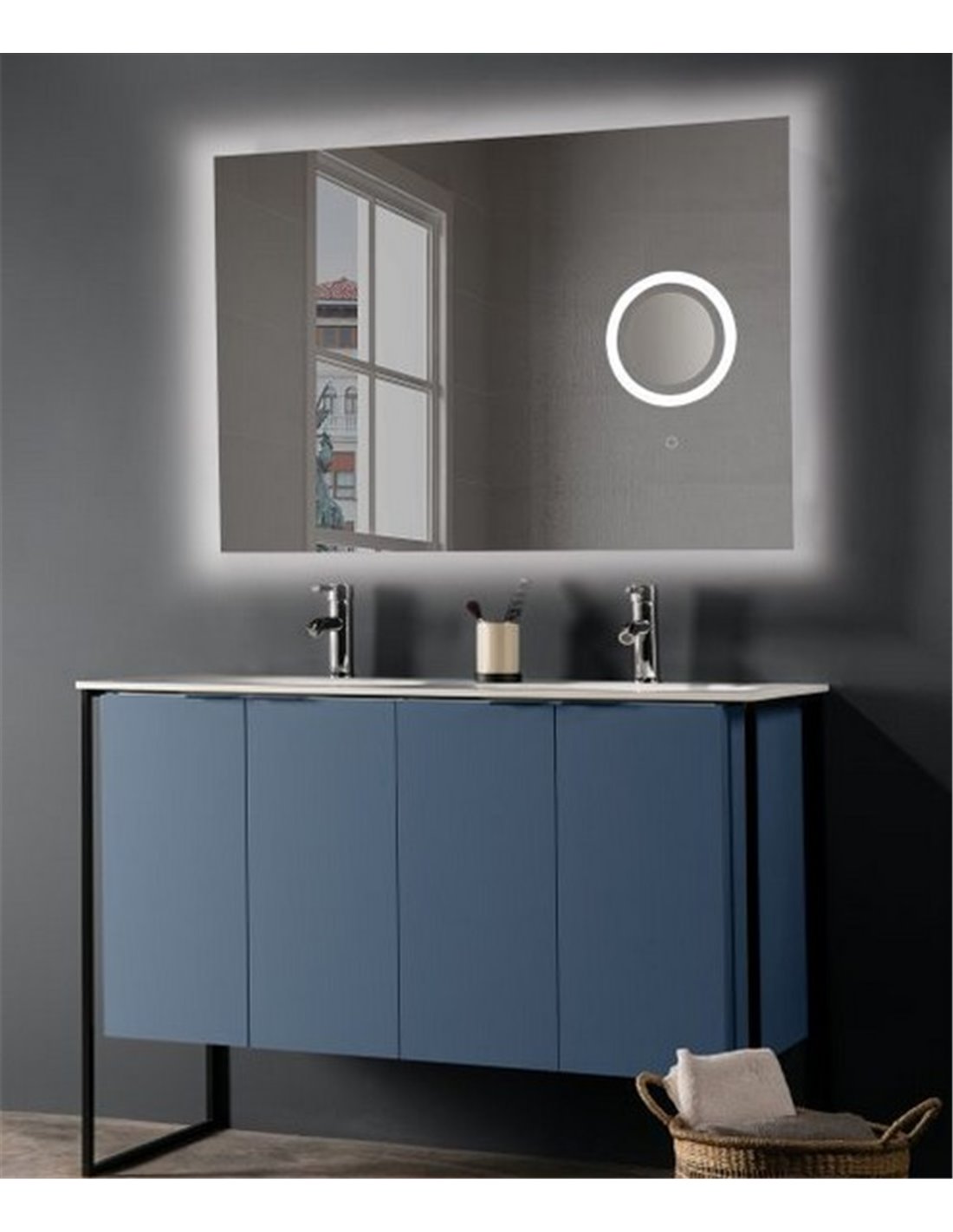 Espejos para baño con el aumento integrado – Tot Alumini
