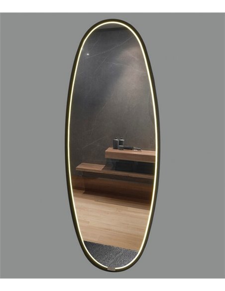Espejo iluminado para baño Onix – ACB – Táctil, 185 cm, LED 3000K