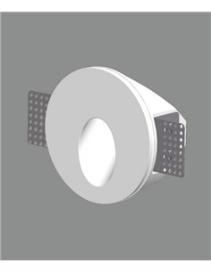 Foco empotrable de pared trimless Thriller – ACB – LED 3000K, Ø 10 cm 2