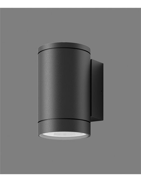 Aplique de pared negro Nori - ACB – Lámpara de exterior de antracita