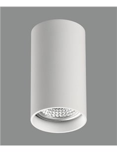 Plafón de techo Zoom - ACB - Foco de superficie LED GU10, Ø 5,6 cm