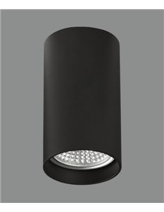 Plafón de techo Zoom - ACB - Foco de superficie LED GU10, Ø 5,6 cm