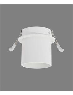 Foco de techo empotrable mini Zoom – ACB – Ø 5.6 cm, 1xGU10