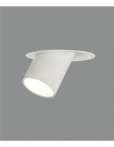 Salida La forma posterior Foco de techo empotrable Gina – ACB – Lámpara orientable, GU10