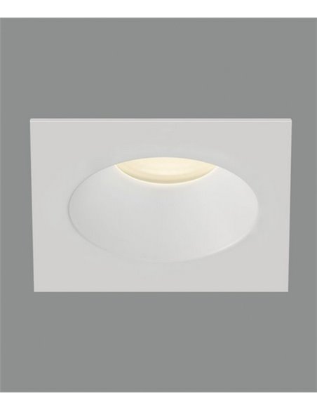 Lámpara empotrable de techo Velt – ACB – Empotrable para exterior e interior blanco, GU10 