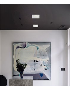Lámpara empotrable de techo Velt – ACB – Empotrable para exterior e interior blanco, GU10  2