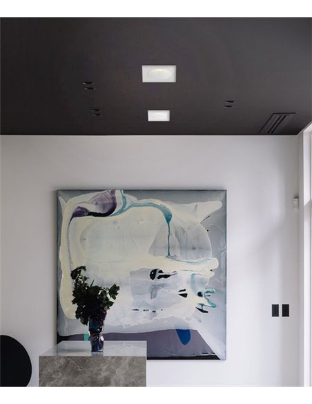 Lámpara empotrable de techo Velt – ACB – Empotrable para exterior e interior blanco, GU10 