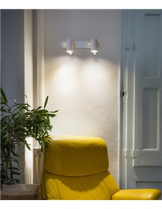 Lámpara de pared/techo Orleans - Faro - Diseño lineal con 2 focos orientables