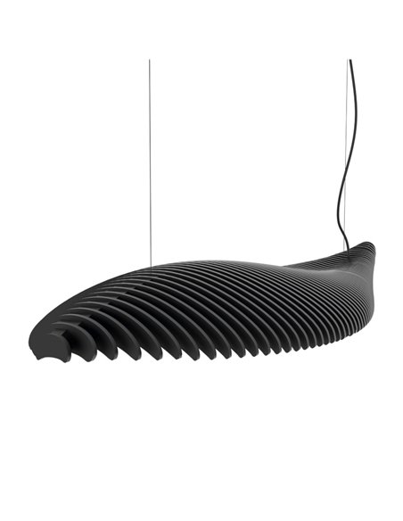 Lámpara colgante Fish – Novolux Exo – Lámpara de madera de haya, LED 2700K