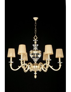 Transparent Acrilic Chandelier 6 Lights - Tomás & Sáez