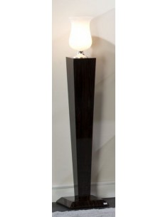 Floor Lamp Alb 06 Ebony/Chrome - Tomás & Sáez