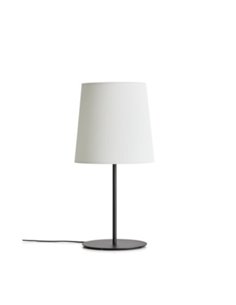 Lámpara de mesa Manhattan - Massmi, Pantalla pergamino plisado, Ø 30-35 cm