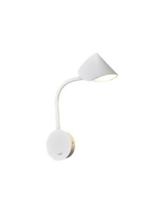 Aplique de pared Goa – Mantra – Lámpara de lectura con interruptor, LED 3000K