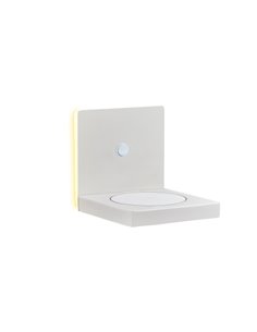 Aplique de pared Zanzibar – Mantra – Lámpara de dormitorio LED, Cargador de inducción