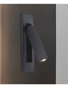 Aplique de pared Gokova – Mantra – Lámpara de pared empotrable, LED 3000K, Orientable