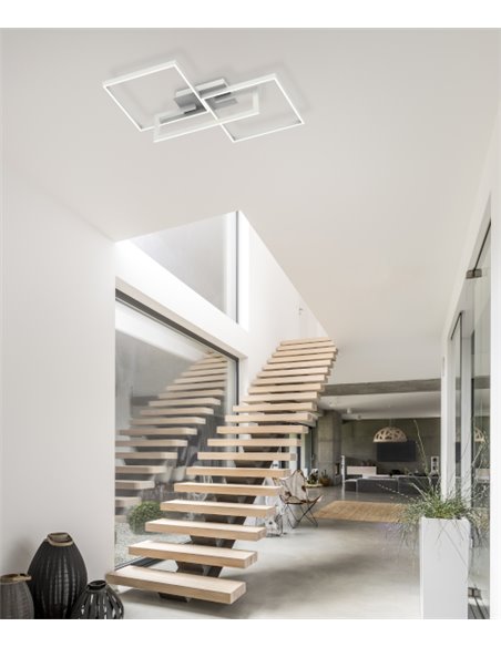 Plafón de techo Mural – Mantra – Lámpara minimalista para techo, LED 3000K, regulable