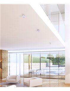 Foco de superficie Gower - Mantra - Lámpara plafón de techo LED 3000K-4000K