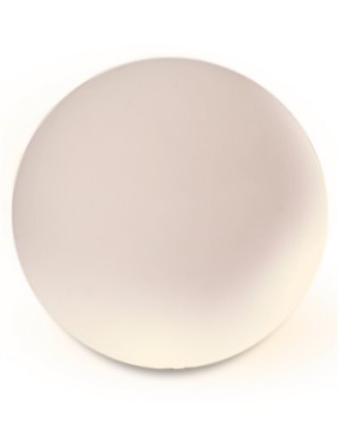 Lámpara de suelo exterior Avoriaz – Mantra – Lámpara tipo bola Chill out, 35-40-50 cm, blanca, E27