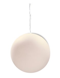 Lámpara colgante Avoriaz – Mantra – Lámpara de exterior tipo bola Chill out, 35-40-50 cm, blanca 2