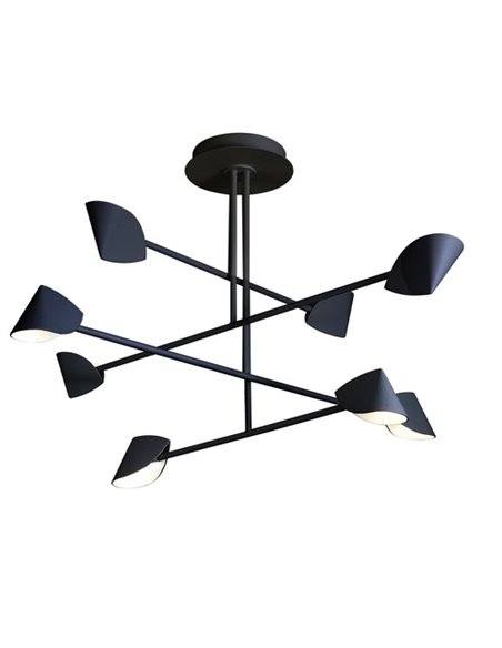 Lámpara colgante Capuccina – Mantra – Lámpara de techo decorativa LED 3000K, negra/blanca