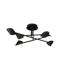 Plafón de techo Capuccina – Mantra – Lámpara de techo 6 luces, LED 3000K