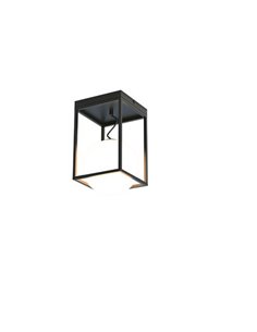 Plafón de techo Desigual – Mantra – Lámpara de techo tipo bola, 1xE27, Metal negro, 53,5 cm