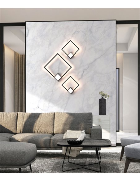 Aplique de pared Boutique – Mantra – Lámpara de pared minimalista, iluminación ambiental LED, 3000K