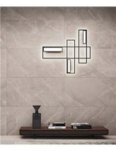 Aplique de pared Boutique – Mantra – Lámpara de pared minimalista LED 3000K, regulable
