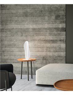 Lámpara de mesa Bianca – Mantra – Lámpara decorativa blanca, LED 3000K