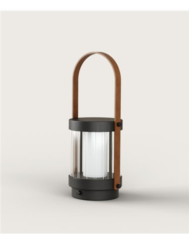 Lámpara de mesa Bally – Aromas – Lámpara portátil y recargable, LED 3000K, regulable