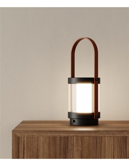 Lámpara de mesa Bally – Aromas – Lámpara portátil y recargable, LED 3000K, regulable