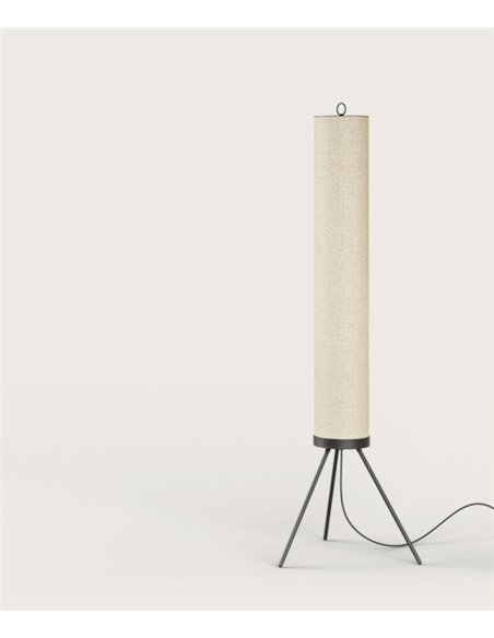 Lámpara de pie Nooi – Aromas – Pie de salón, 137 cm, Pantalla textil