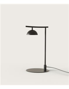 Lámpara de mesa Tana – Aromas – Lámpara de metal negro mate, LED 2700K, 40 cm 2
