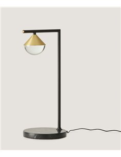 Lámpara de mesa Nino – Aromas – Lámpara de mármol, LED 3000K, Regulable 2