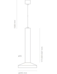 Colgante de techo BCN 50 Home - Nexia - Lámpara LED 3000K, Blanco, 26 cm 2